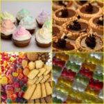 candy, chocolate, cupcake, sweets wallpapers android application logo